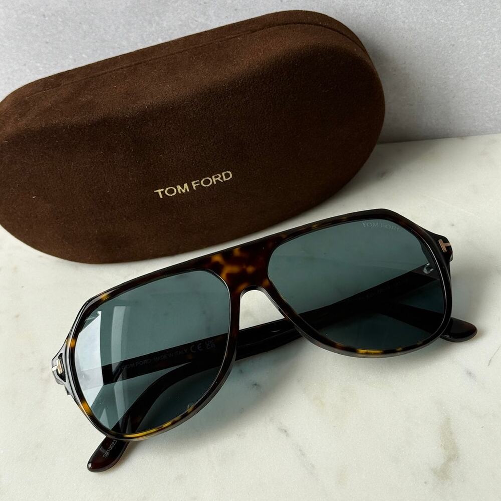 NEW Tom Ford FT0934 Hayes Sunglasses in Havana Brown Blue